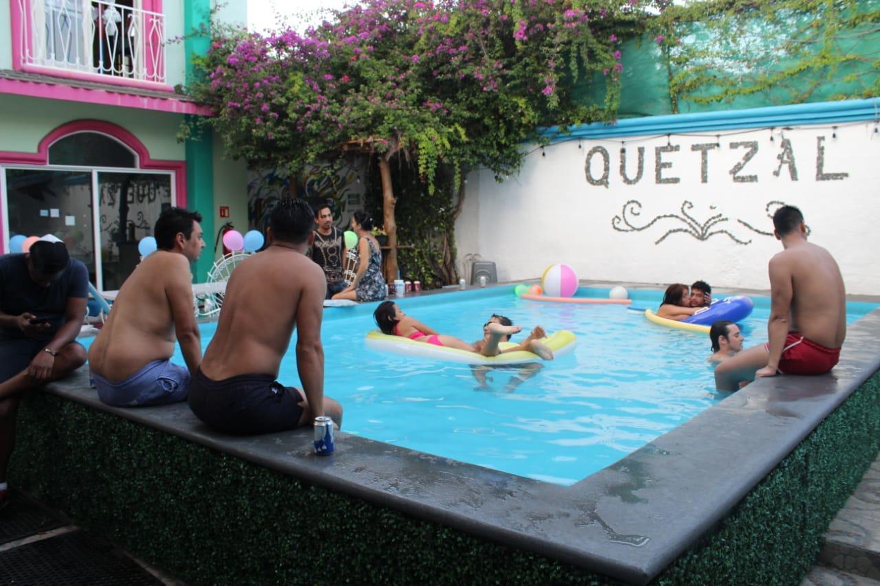 Hostel Quetzal Cancun Luaran gambar